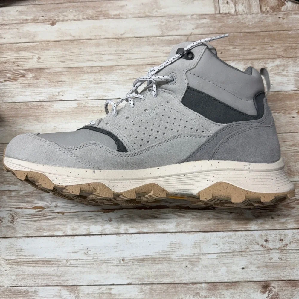 Merrell Speed Solo MXD Mid WP Mens 12 Alloy Grey Waterproof Hiking Boots J038143